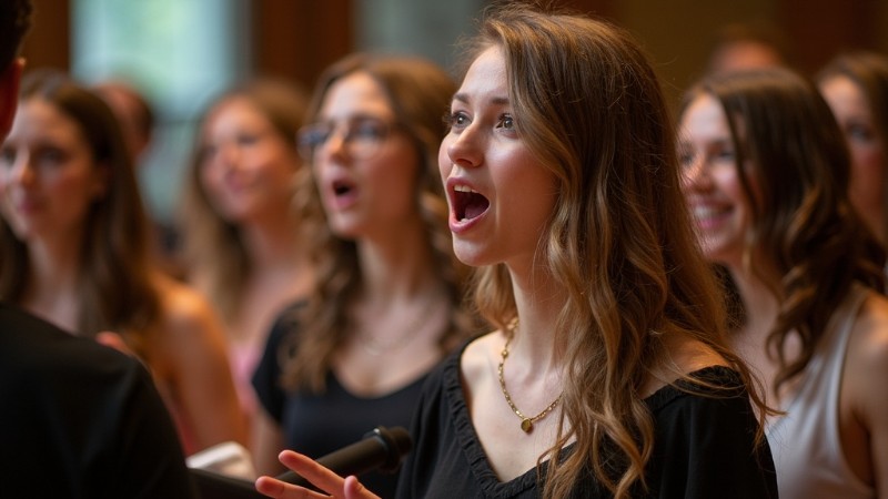 Exploring the Intersection of Language and Music: A Summer Course for Opera Singers, Concept art for illustrative purpose, tags: deutsche sprache und - Monok